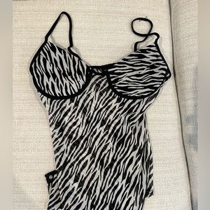 See through zebra tank